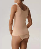 Canotta Donna a Spalla Larga in Cotone Elasticizzato – ESSENTIAL - BLV-198 - Lullaby Lingerie