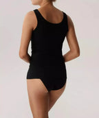 Canotta Donna a Spalla Larga in Cotone Elasticizzato – ESSENTIAL - BLV-198 - Lullaby Lingerie