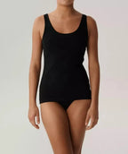 Canotta Donna a Spalla Larga in Cotone Elasticizzato – ESSENTIAL - BLV-198 - Lullaby Lingerie