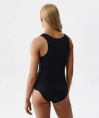 Canotta essential rib – eleganza quotidiana in cotone