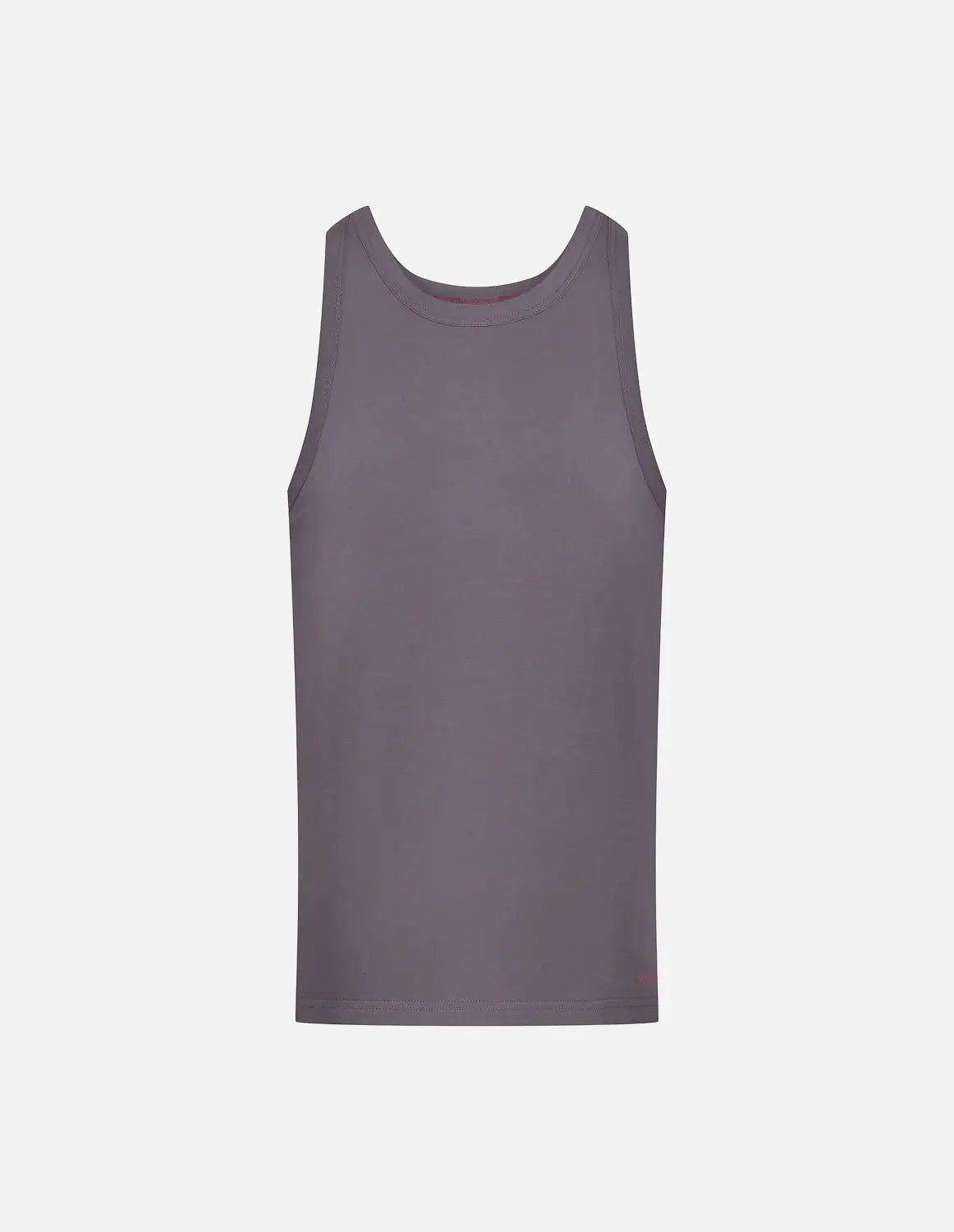 Canotta uomo in cotone elasticizzato - red line