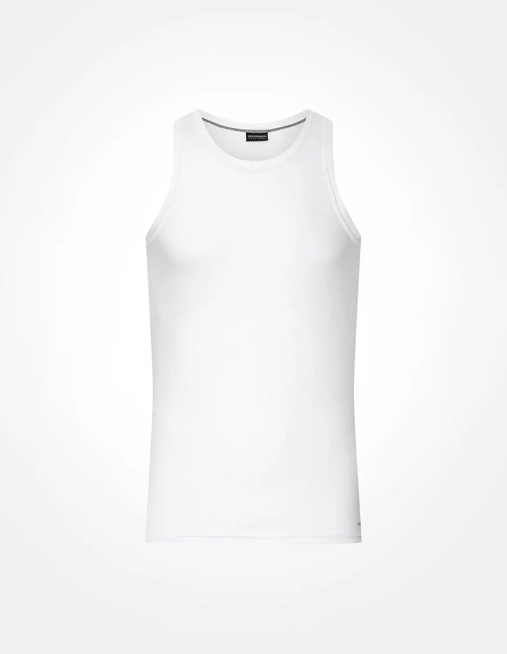 Canotta uomo in cotone elasticizzato - red line