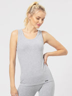 Canottiera donna termica in cotone felpato - hot touch