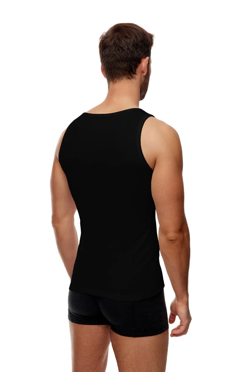 Canottiera da uomo classica in puro cotone - bp004