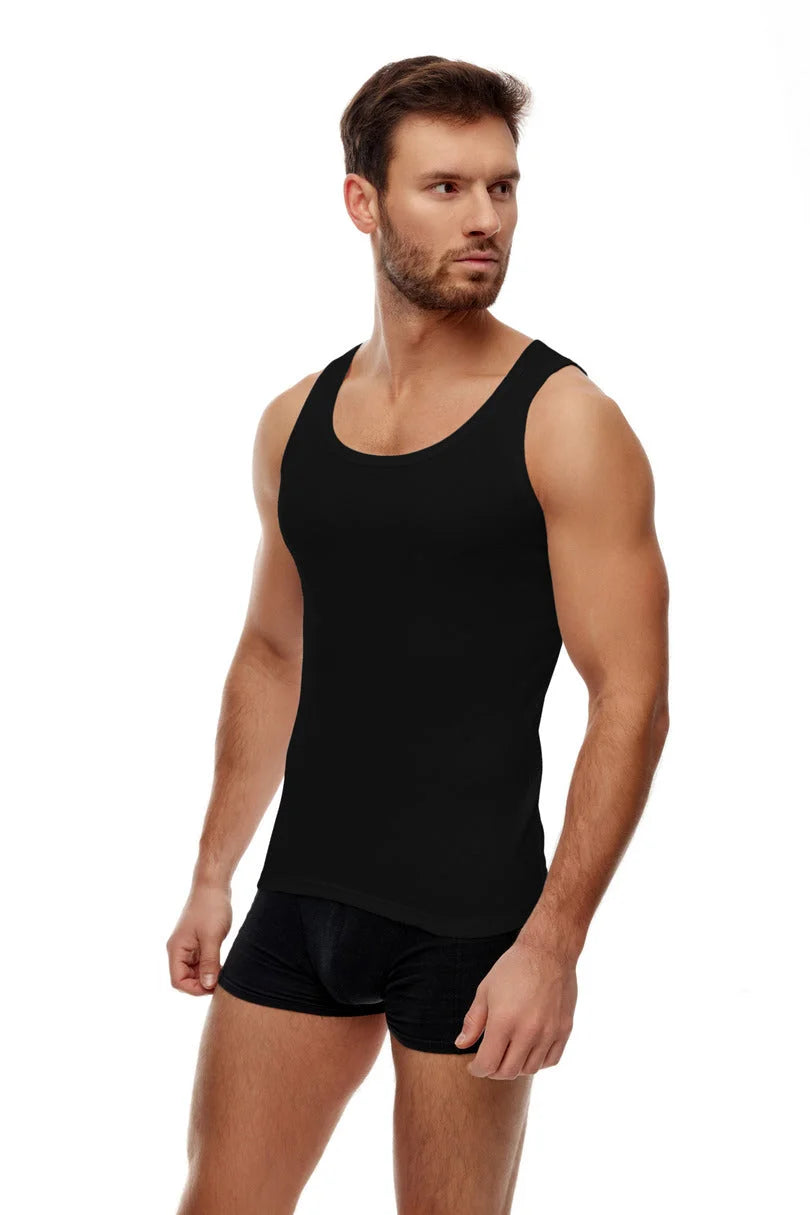 Canottiera da uomo classica in puro cotone - bp004