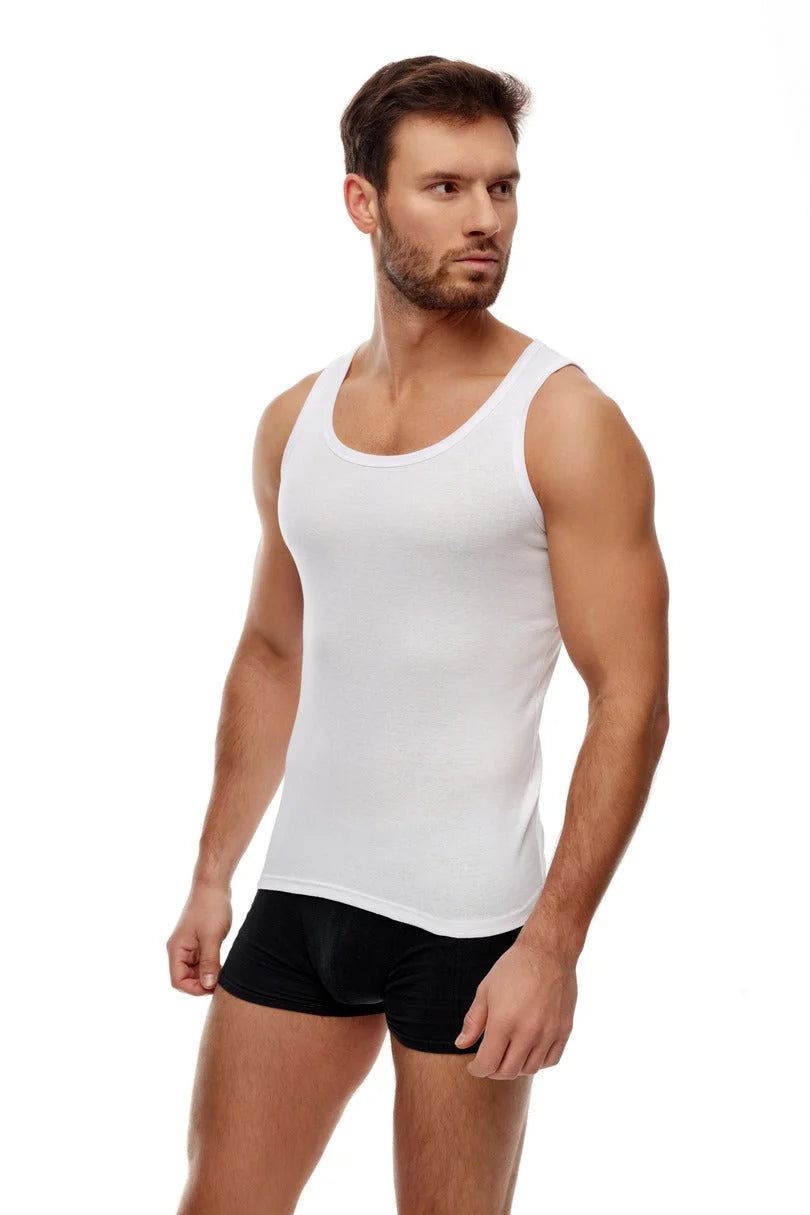 Canottiera da uomo classica in puro cotone - bp004