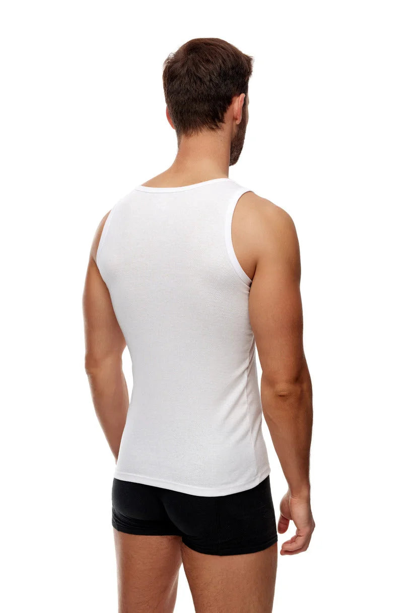 Canottiera da uomo classica in puro cotone - bp004