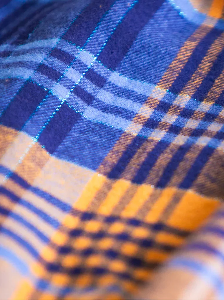 Chalet | pigiama donna in flanella di cotone aperto