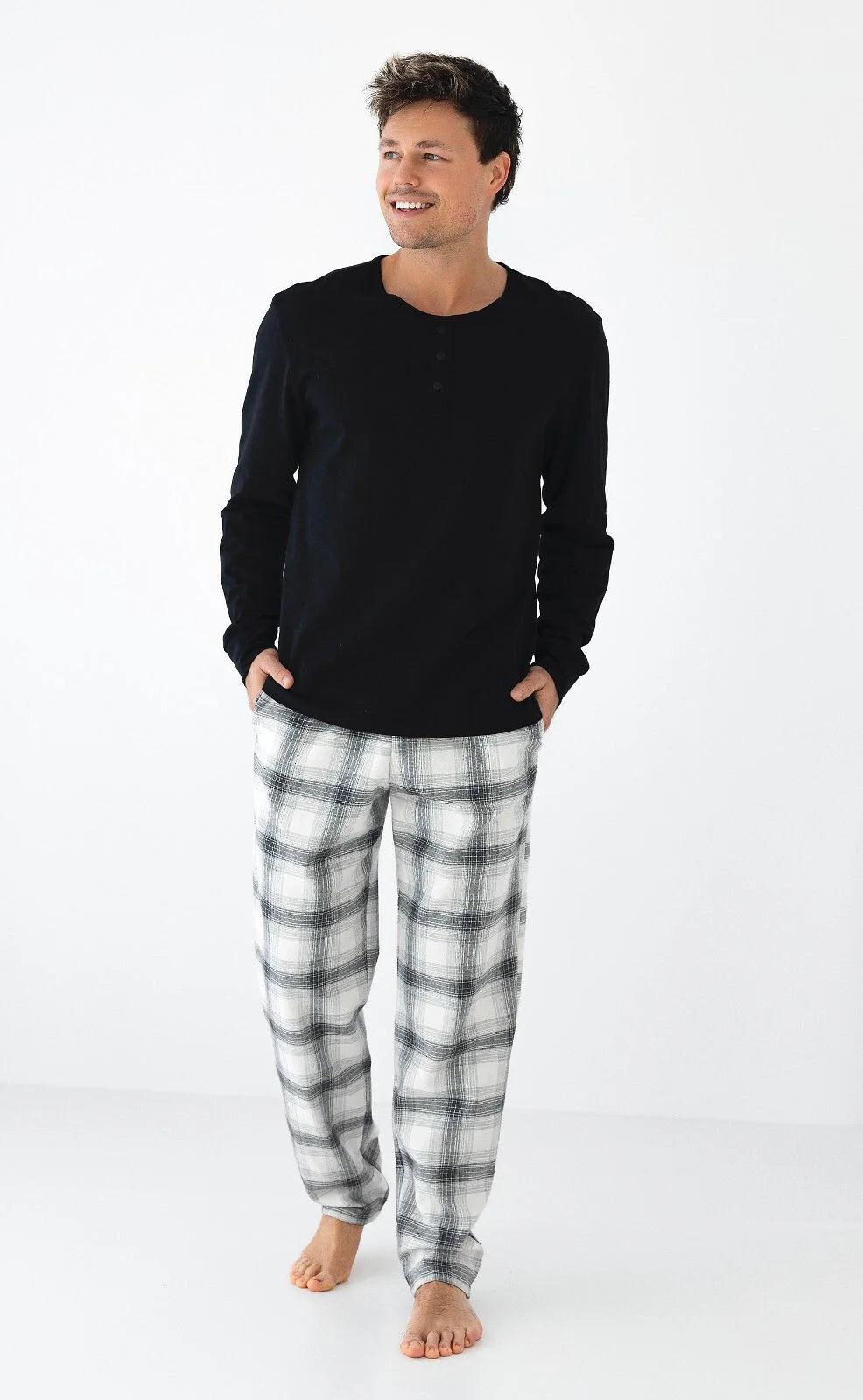 Charles | pigiama da uomo in cotone - home