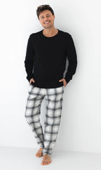 Charles | pigiama da uomo in cotone - home