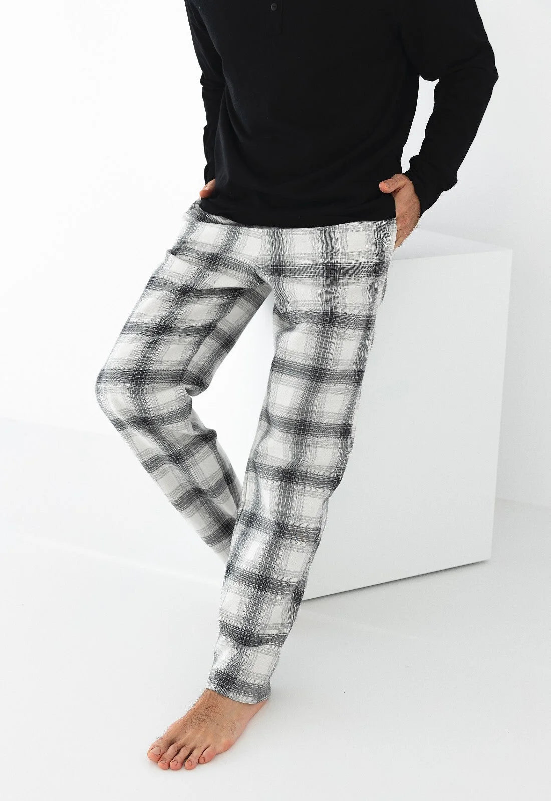 Charles | pigiama da uomo in cotone - home