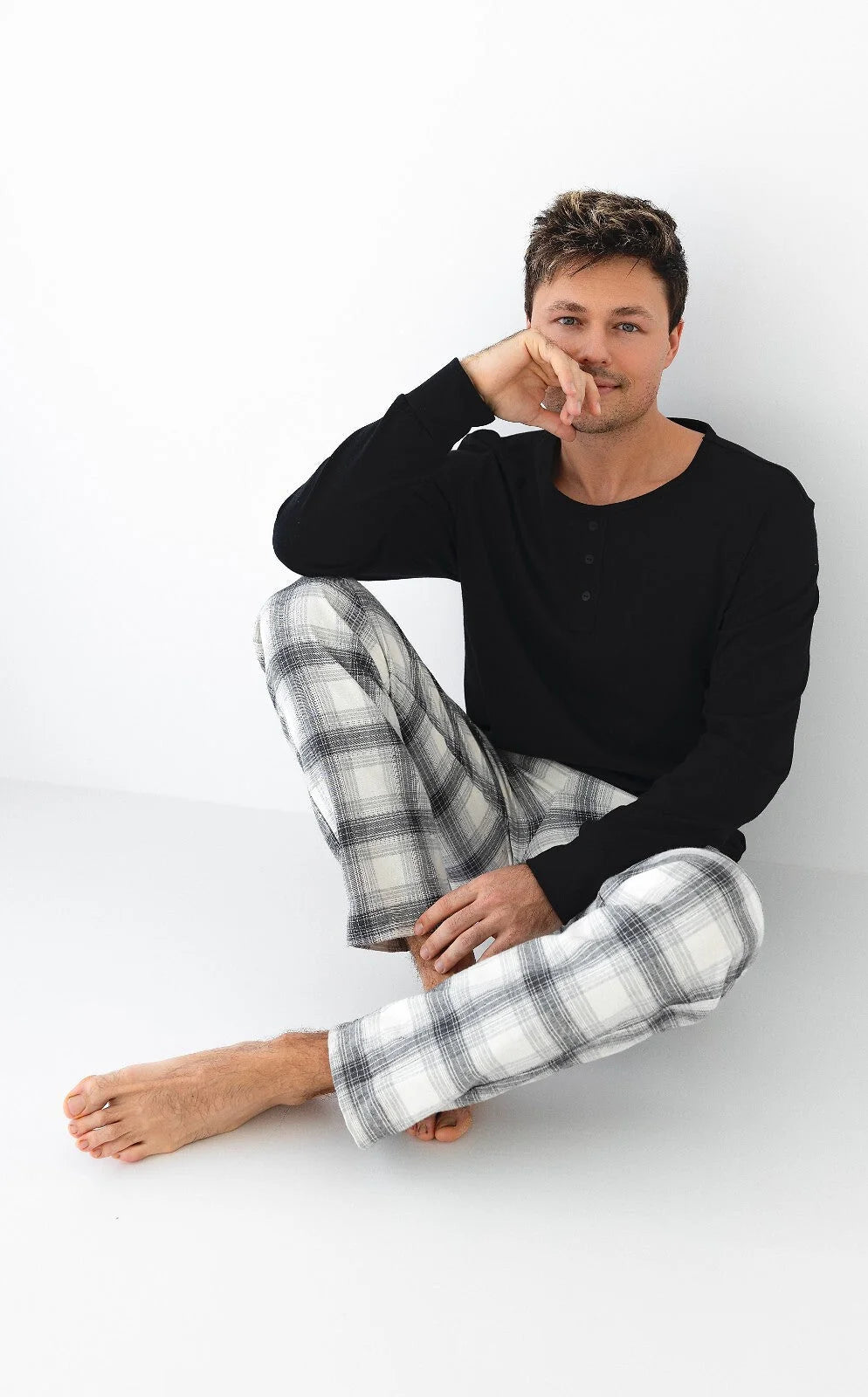 Charles | pigiama da uomo in cotone - home