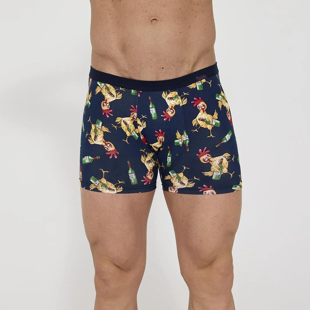 (chicken) boxer da uomo in cotone elasticizzato - tattoo