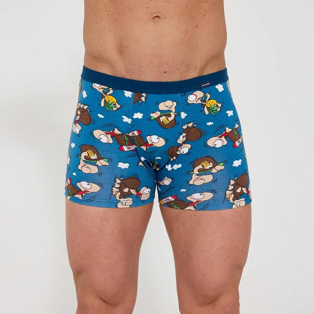 (chillout) boxer da uomo in cotone elasticizzato - tattoo