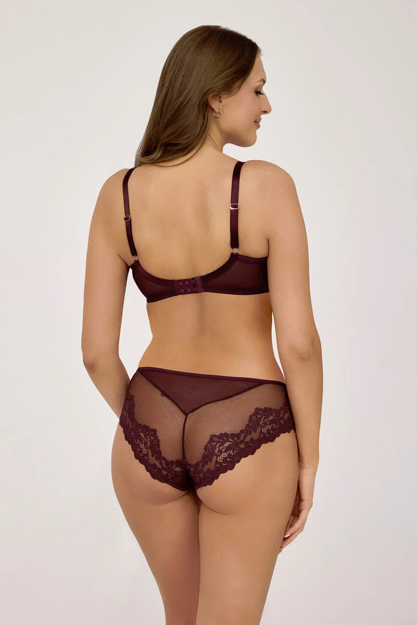 Chocolate brown - reggiseno push up - 2232