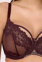 Chocolate brown - reggiseno soft - 2234