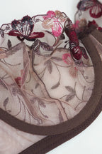Chocolate - reggiseno sensuale in pizzo cioccolato