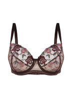 Chocolate - reggiseno sensuale in pizzo cioccolato