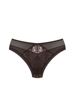 Chocolate - slip brasiliano sensuale in pizzo cioccolato