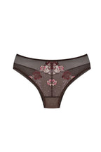 Chocolate - slip brasiliano sensuale in pizzo cioccolato