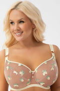 Citronella - reggiseno soft con ferretto in tulle e ricamo
