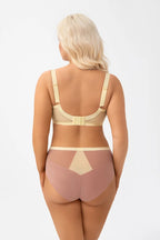 Citronella - reggiseno soft con ferretto in tulle e ricamo