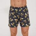 (hornet) boxer uomo morbidi in cotone 100% con api colorate