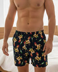 Classic | boxer uomo morbidi in cotone 100% con galli
