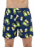 Classic | boxer uomo morbidi in cotone 100% con rane