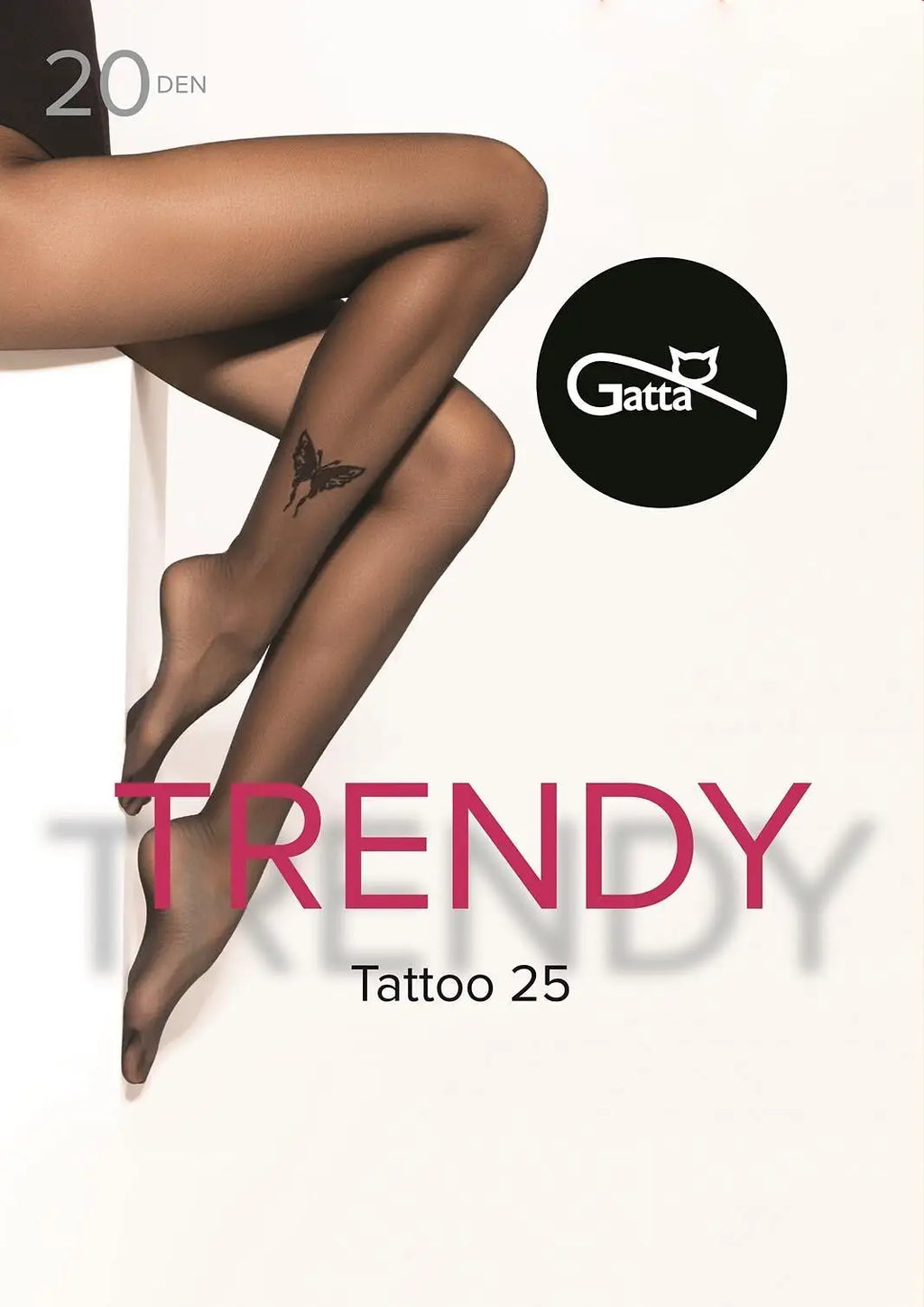 Collant 20 den effetto tatuaggio - trendy tattoo 25