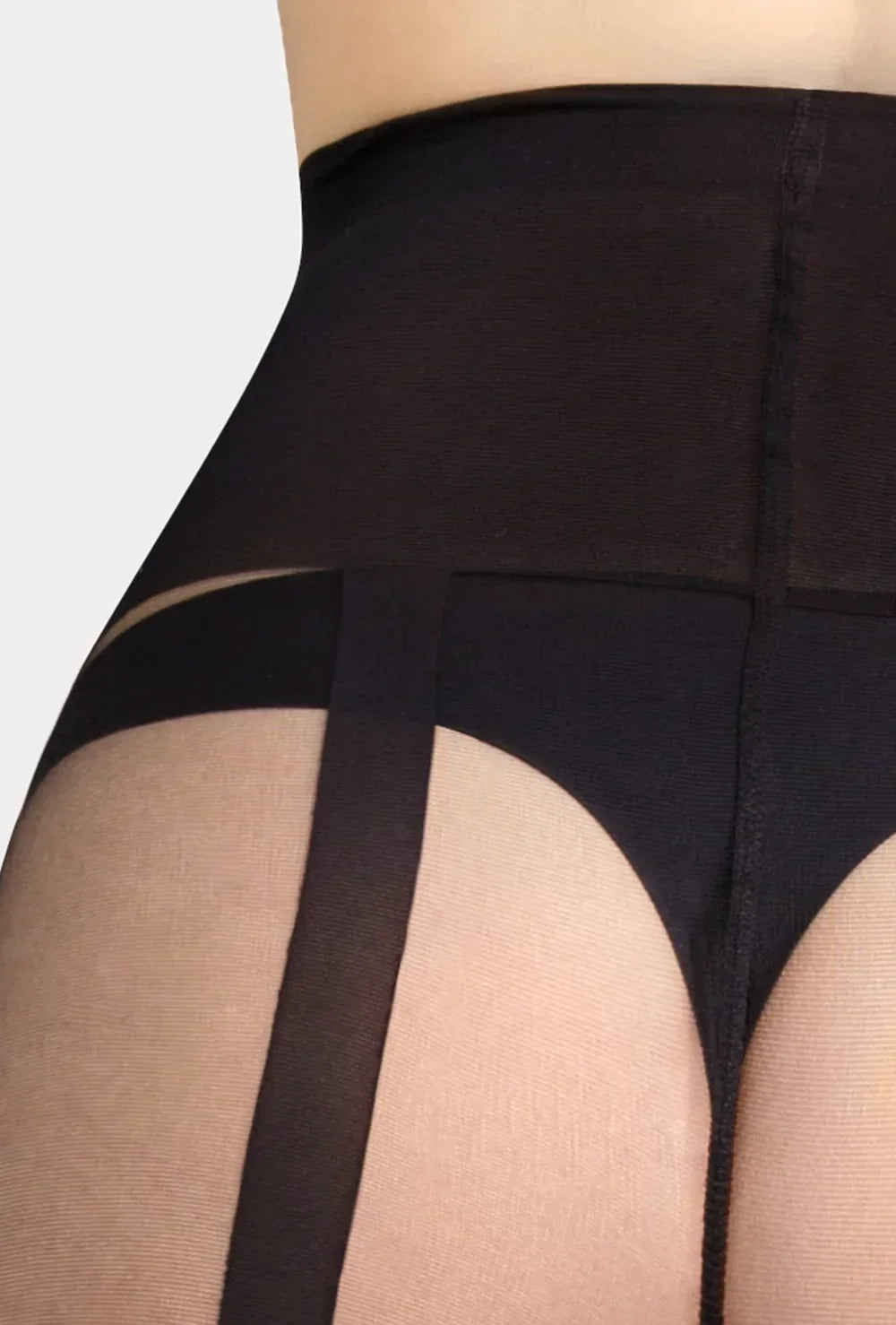 Collant da donna effetto finta autoreggente | girl-up 01