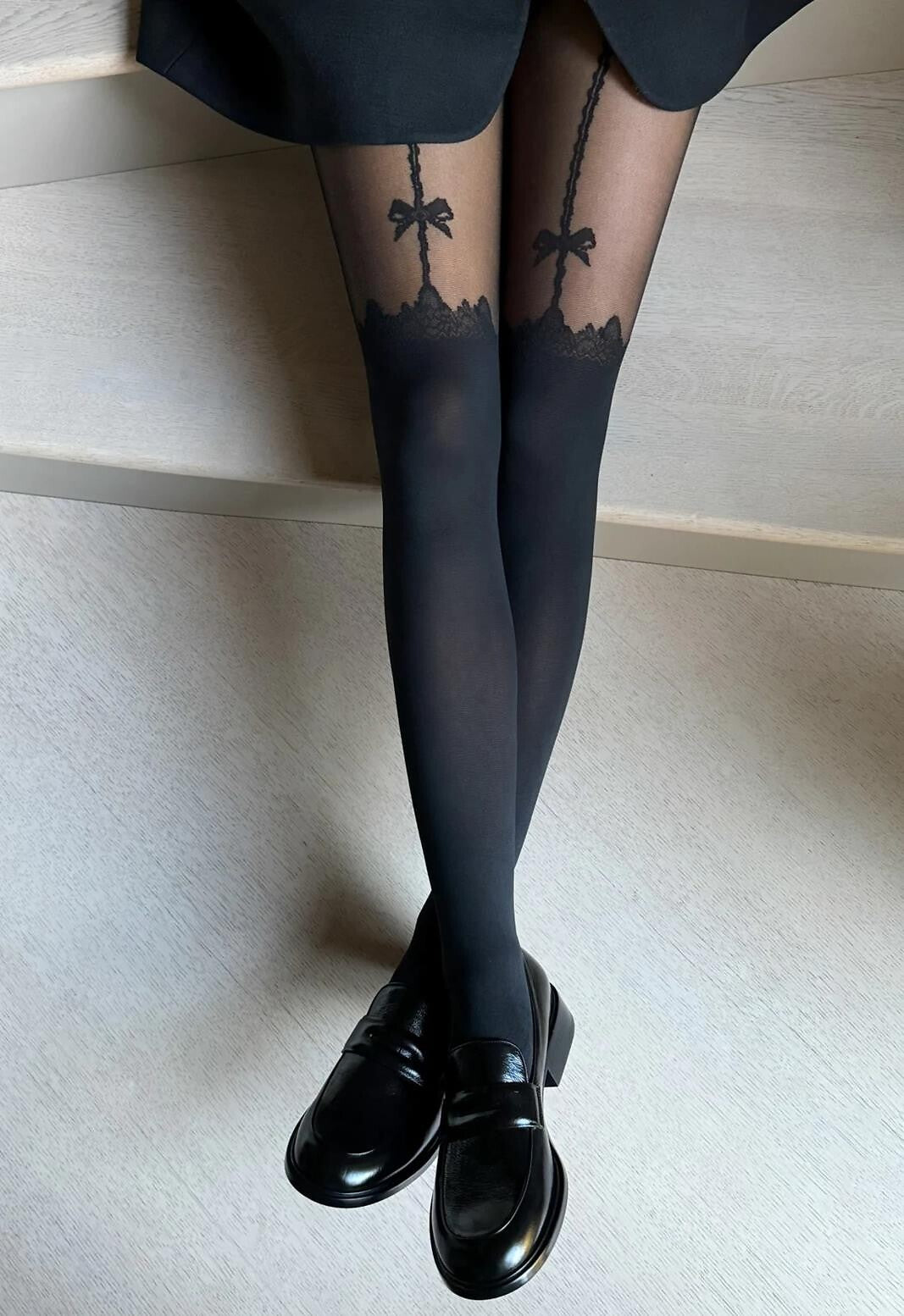 Collant effetto autoreggente - lucia