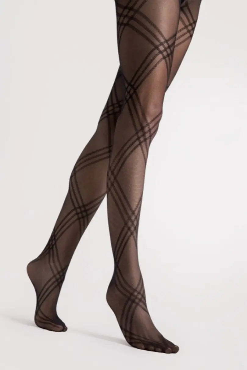 Collant fantasia geometrica | tess - 30 den