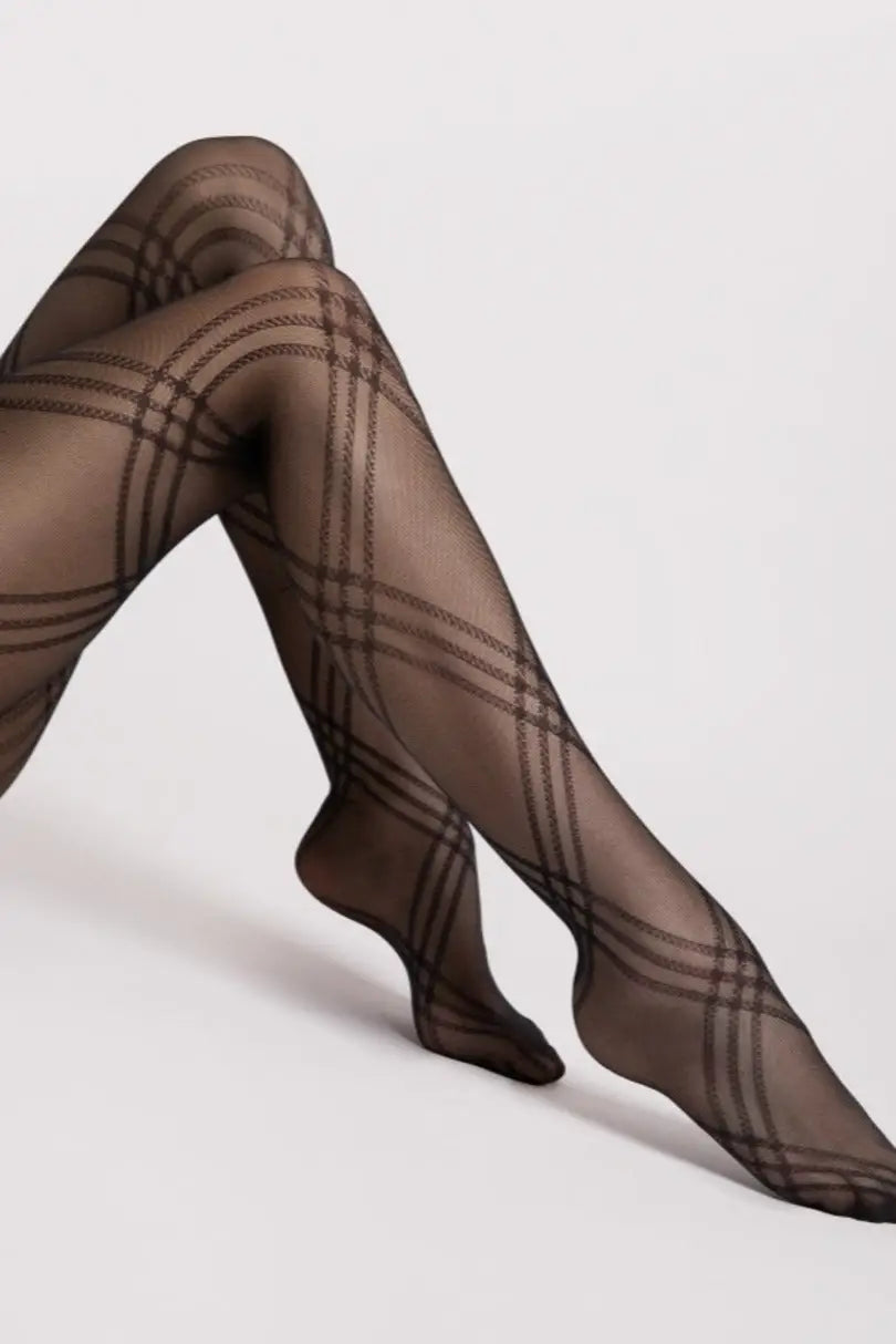 Collant fantasia geometrica | tess - 30 den