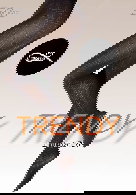 Collant in microfibra lavorato loretta 151 50 den