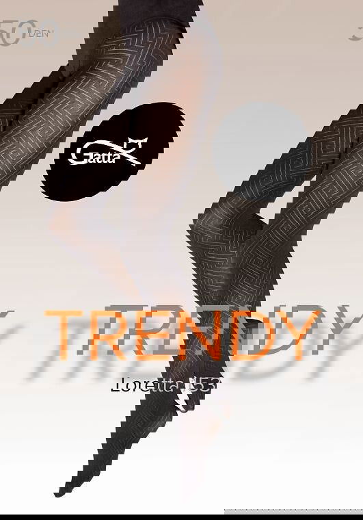 Collant in microfibra lavorato loretta 153 50 den