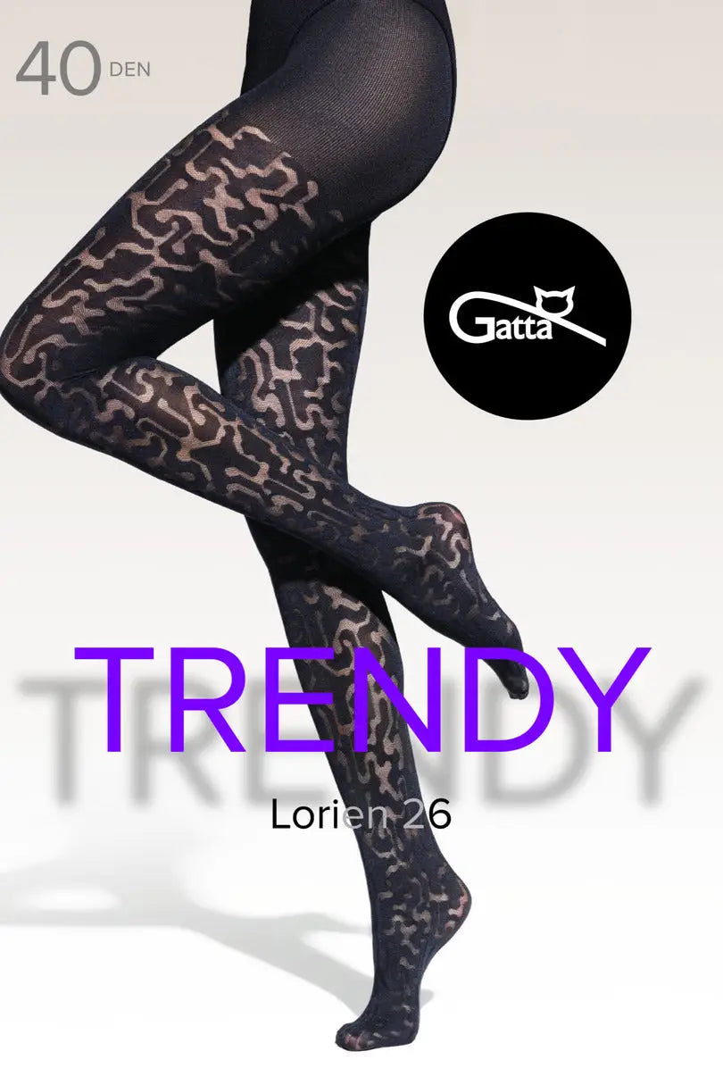 Collant in microfibra lavorata 30 den - lorien - 26