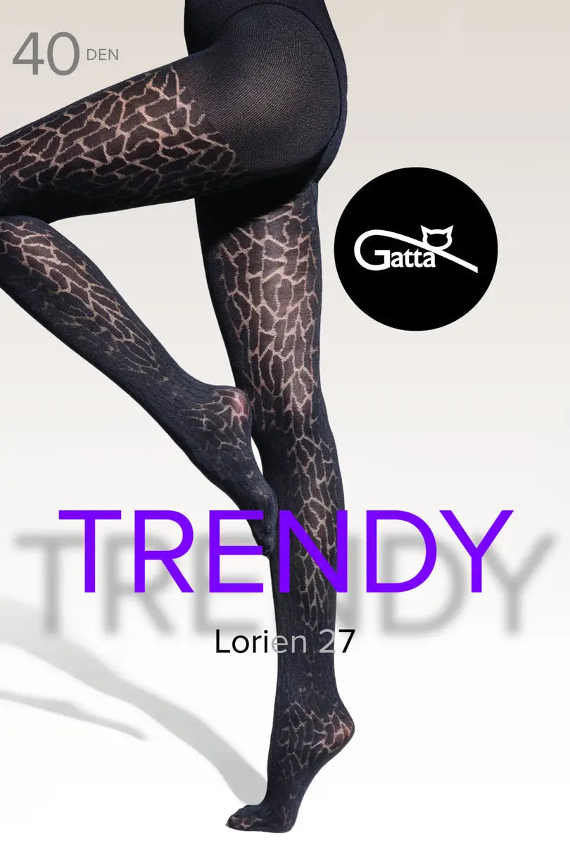 Collant in microfibra lavorata 30 den - lorien - 27