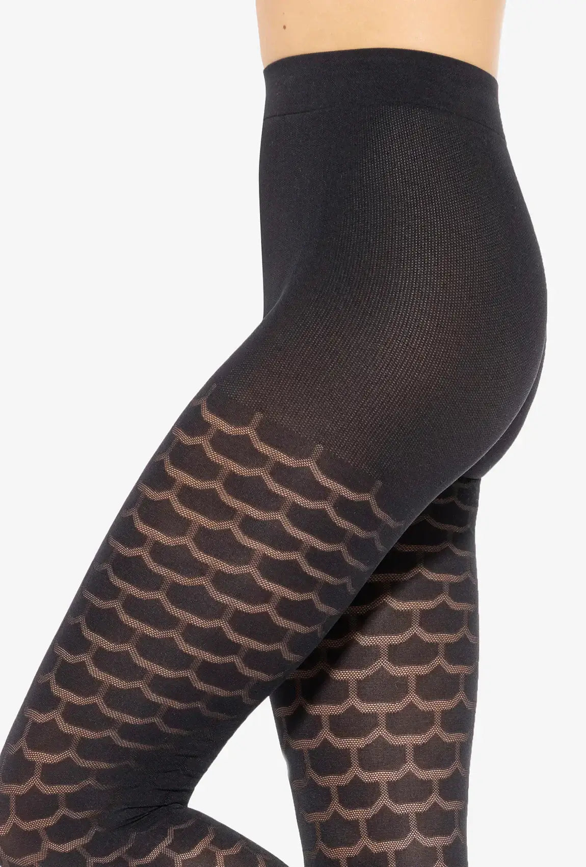 Collant in microfibra lavorata 30 den - lorien - 29