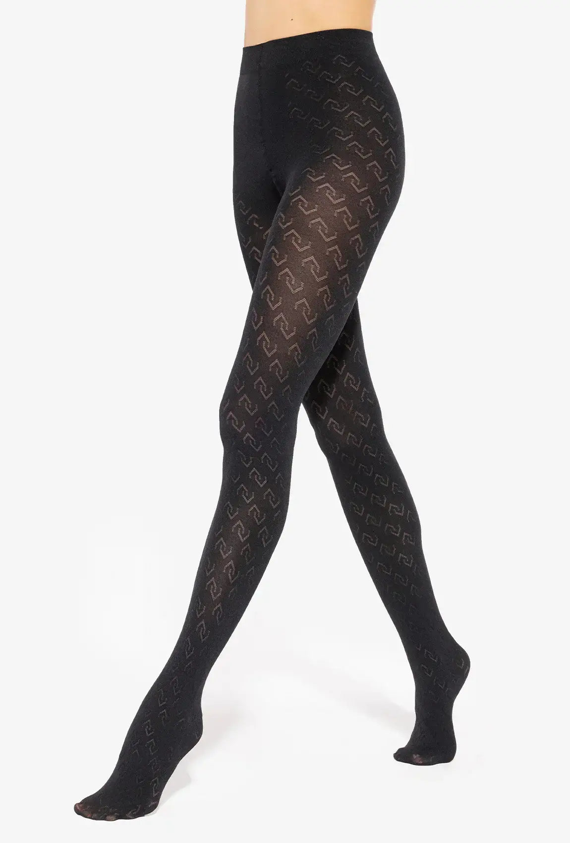 Collant in microfibra lavorata - loretta 156