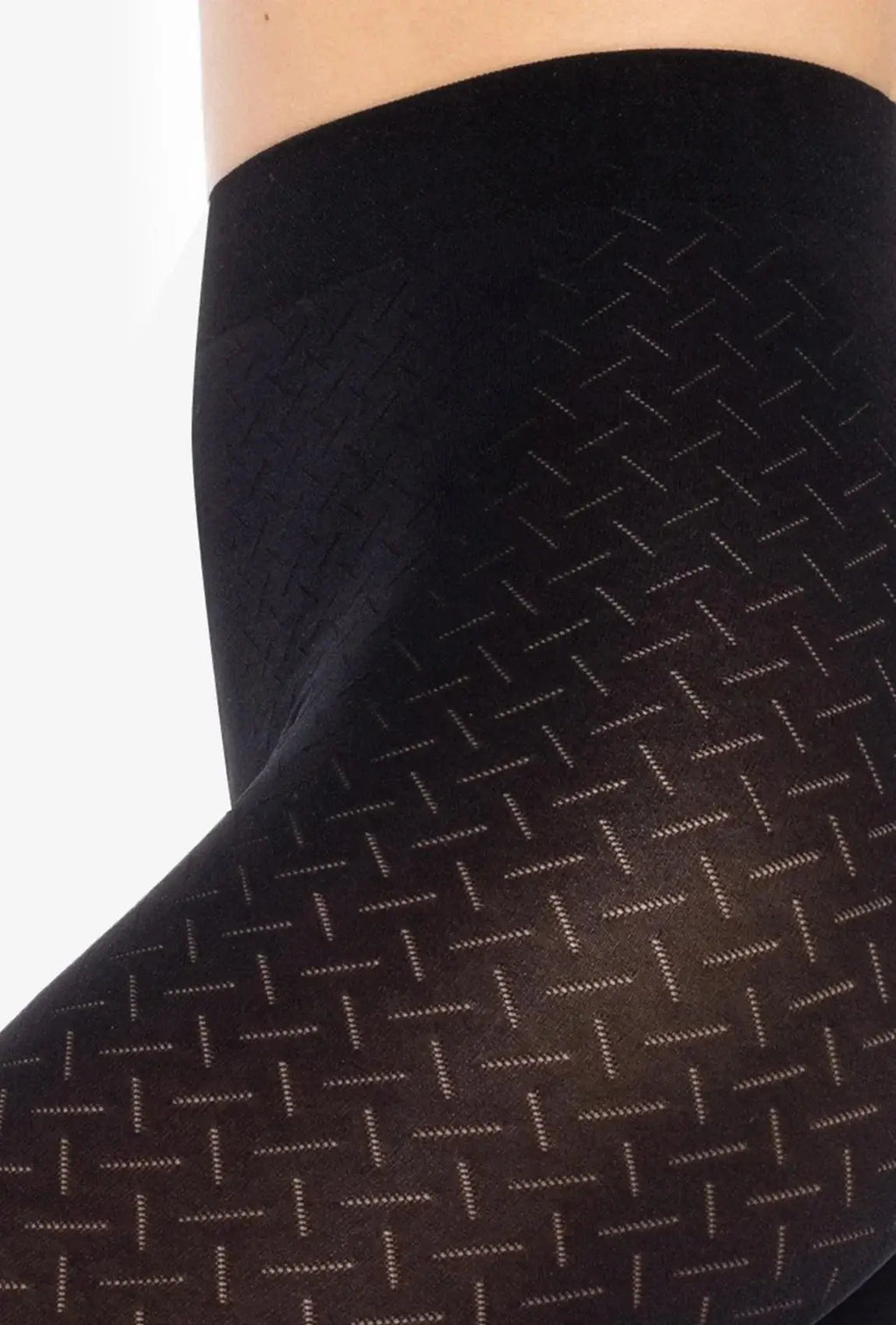 Collant in microfibra lavorato - loretta 150 - 50 den