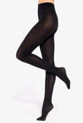 Collant in microfibra lavorato - loretta 152 - 50 den