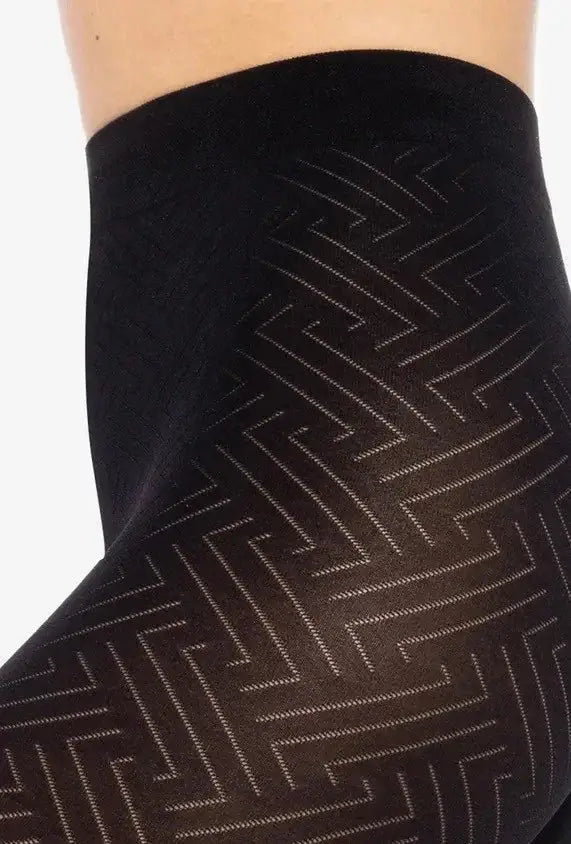 Collant in microfibra lavorato - loretta 153 - 50 den