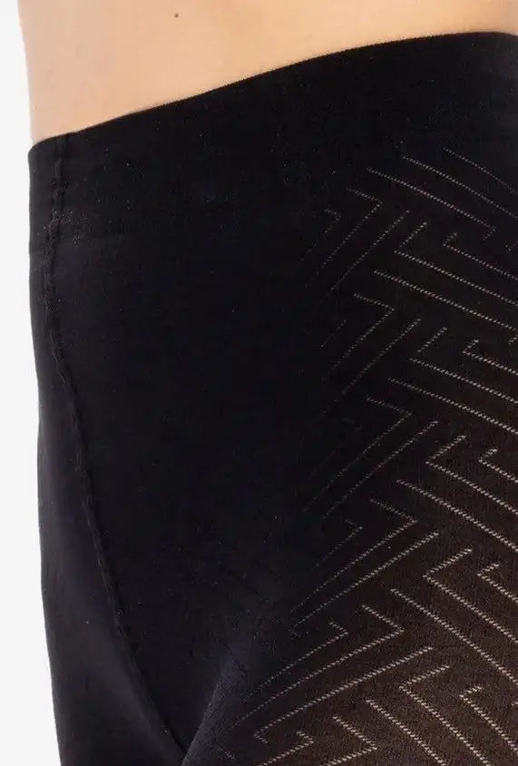 Collant in microfibra lavorato - loretta 153 - 50 den