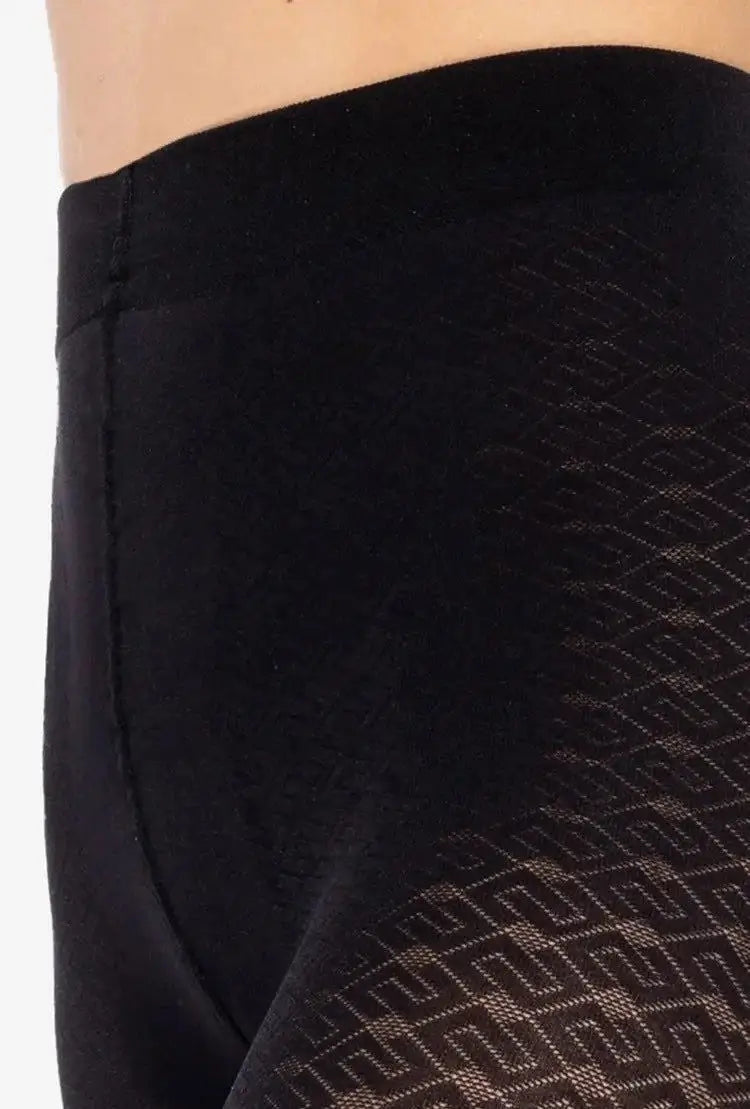 Collant in microfibra lavorato - loretta 154 - 50 den