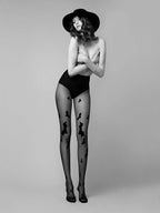 Collant motivo pipistrelli | hello gotham - 20 den