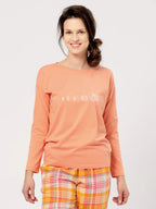 Pigiama da donna in flanella di cotone | lns 667 - hannah