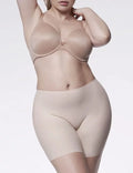 (comfort) slip bermuda in microfibra - finiture invisibili