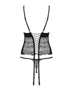 Completo corsetto e perizoma in pizzo | sharlotte
