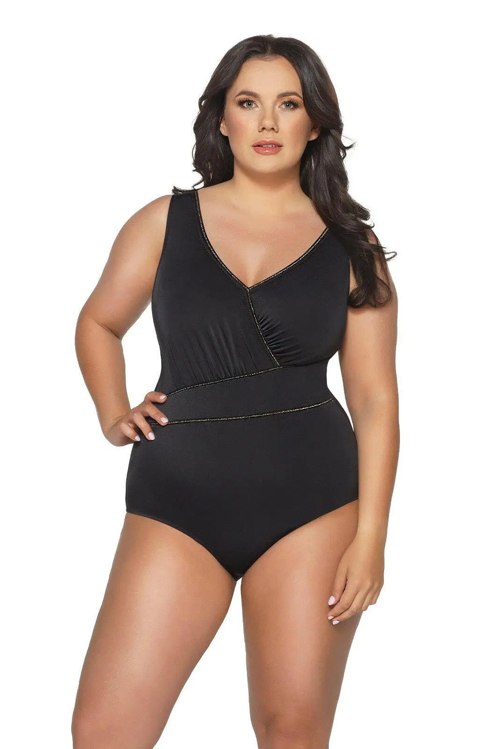Costume da bagno intero - coppe differenziate - plus sizes